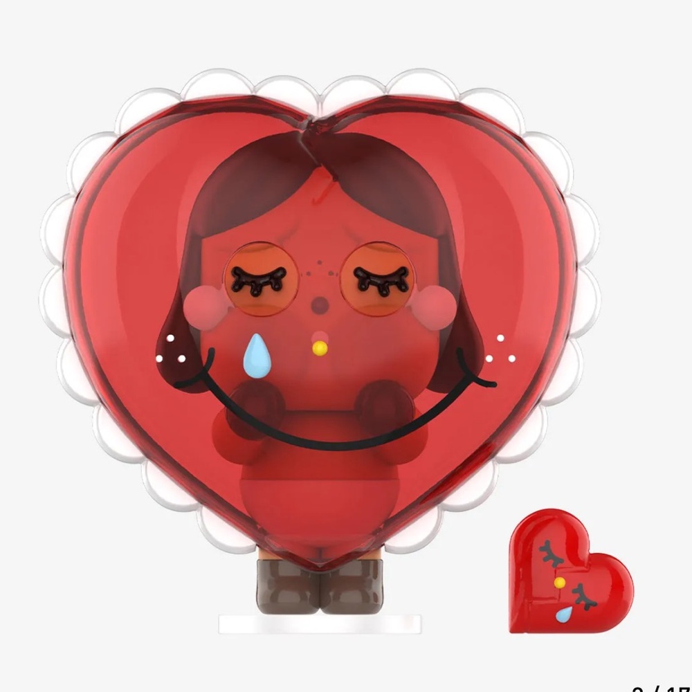 Popmart CRYBABY Crying For Love Series Figures - 03 heartbroken